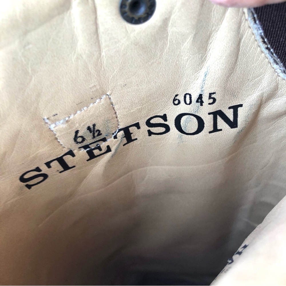 Stetson Handmade Leather Riding Boots - Picture 8 of 9